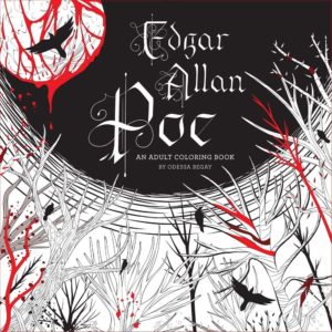 Edgar Allen Poe Coloring Book Giveaway