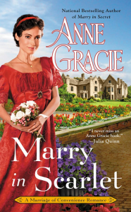 Marry in Scarlet (Marriage of Convenience #4) by Anne Gracie